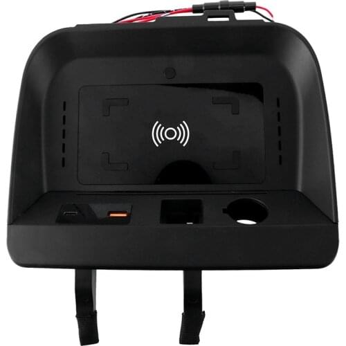 15W Car QI Wireless Charger Charging Plate Wireless Mobile Charger Phone Holder for Toyota RAV 4 RAV4 2019 2020