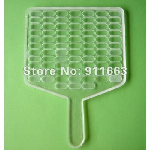 3# capsule used,80 cavity Count board of Manual Capsule Fillers/capsule counter/capsule counting machine for comestic using