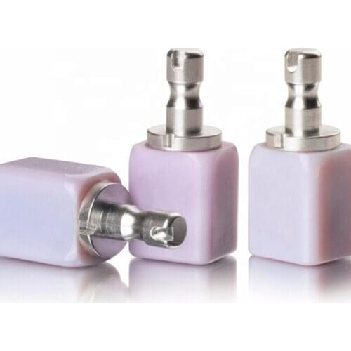 5 pieces dental glass ceramic lithium disilicate blocks size C14 and B40