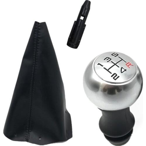5 Speed Car Gear Shift Knob Boot Cover For Peugeot 106 107 206 207 301 306 307 308 406 407 2008 3008 Citroen C2 C3 C4 Accessory