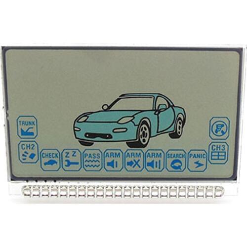Russian version FX3 lcd display for KGB FX-3 lcd remote two way car alarm system free shipping