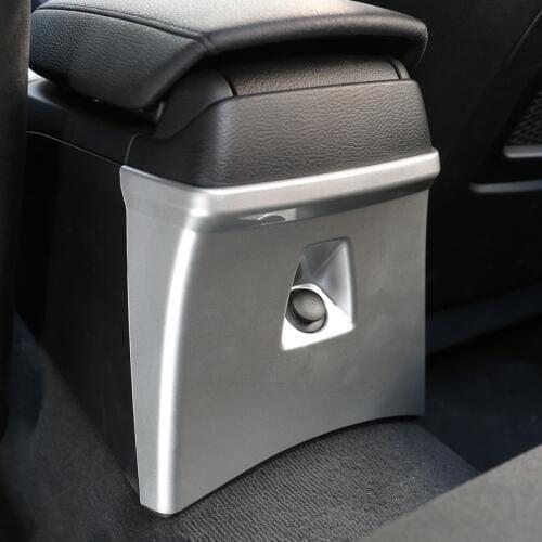 Car Styling For BMW X1 E84 2011-2015 ABS Chrome Car Rear Air Conditioner Outlet Panel Sticker Trim accessories car accessories