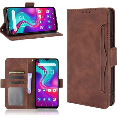 For Doogee X96 Pro Case Cover Premium Leather Leather Flip Multi-card slot Cover For Doogee X96 Pro case 6.52 inch