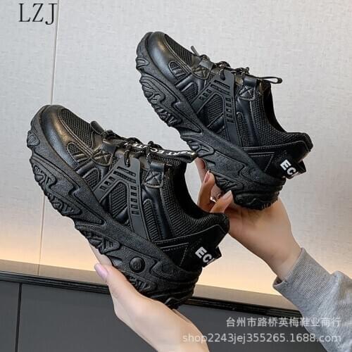 Sneakers for Woman New Wave Thick-soled Sports Shoes Womens Breathable Comfortable Trend Running Fashion Womens Shoes 2021