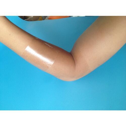 2rolls 10cm*5m PUE pu waterproof tape pure waterproof tape pe wound care pu film surgical transparent waterproof tape