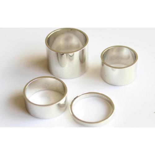Fashion 4 Different Width Rings per set Knuckle Ring Golden Silver Plated Midi Rings for Women