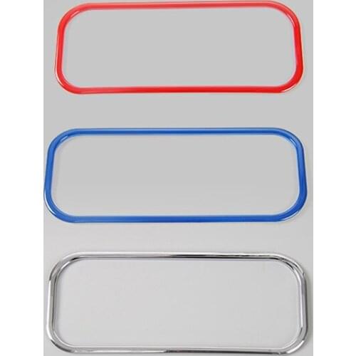 MOPAI ABS Car Interior Radio AM FM Adjusting Frame Cover Decoration Stickers For Jeep Wrangler TJ 1997-2006 Car Styling