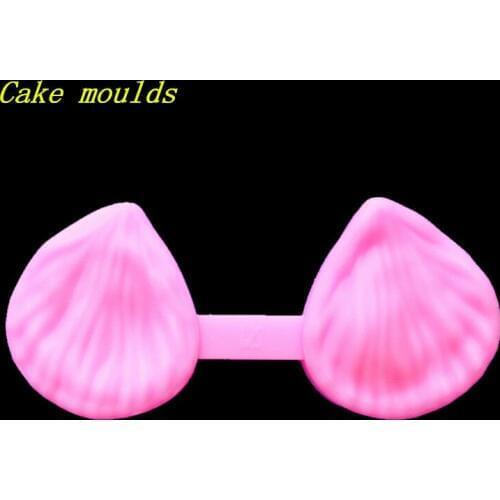 Wholesale Silicone mold K293 leaves shape Decoration mold Fondant cake mould Clay mold Free shipping