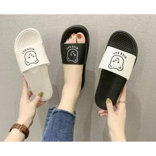 Luxury designer Women Thick Platform Slippers Summer Beach Eva Soft Sole Slide Sandals Ladies Indoor Bathroom Anti-slip Shoes