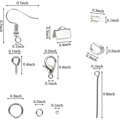 【Shipping In 3 Days】Jewelry Making Starter Kit Set Earring Necklace Repair Ornament Tools DIY