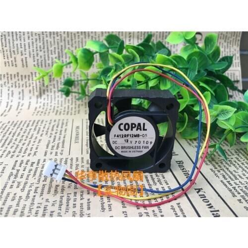 COPAL F412RF12MB-05 Server Cooling Fan DC 12V 40X40X12mm 3-wire