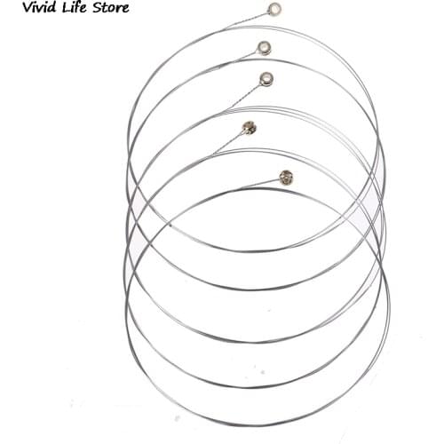 5Pc/Set Acoustic Guitar Strings Rainbow Colorful Guitar Strings E-1 For Acoustic Folk Guitar Classic Guitar String