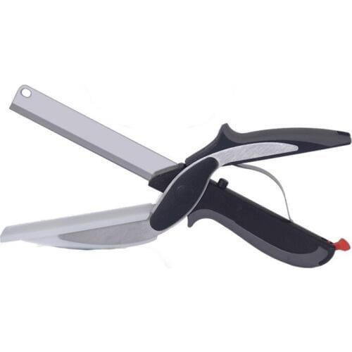 Smart Two-In-One Kitchen Knife Multi-Function Kitchen Vegetable Scissors