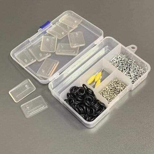 Lot T Hook Waistband O-Rings Screws Stand Base for 3.75" GI JOE Soldier Action Figure Replacement Accessories Toy + Storage Box