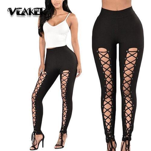 Женские брюки с высокой талией VEAKER China At AliExpress