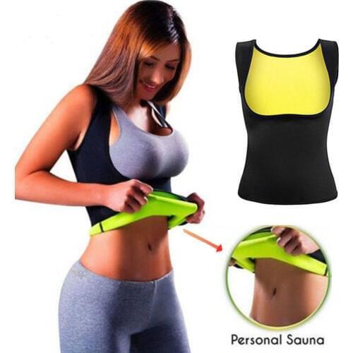 Women Thermo Sweat Neoprene Body Shaper Slimming Vest Trainer Cincher Slimming Wraps Product Weight Loss Slimming Belt