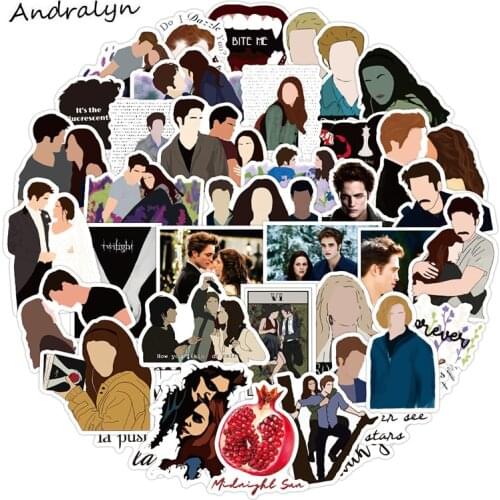 10/50pcs/Pack Class Movie The Twilight Saga Stickers For Motorcycle Laptop Skateboard Mobile Phone Guitar DIY Manual Album