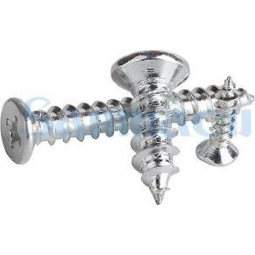 100pcs M2 Self Drilling Tapping Screw Phillips Flat Head Countersunk Screws