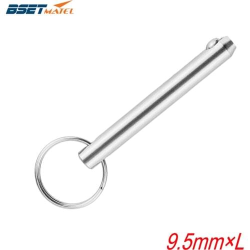 3/8inch 9.5mm Stainless Steel 316 Marine Grade Quick Release Ball Pin for Boat Bimini Top Deck Hinge Marine Boat Accessories