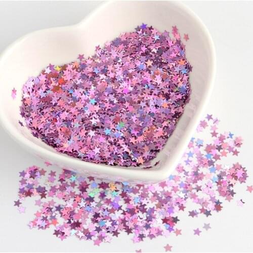 3mm Sequin Mini Star Paillettes Ultra-thin Nail Sequins PET Laser Paillette For Nail Arts Manicure Wedding Decoration Wholesale