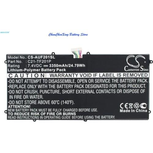 Cameron Sino 3350mAh Battery C21-TF201P for Asus TF201, TF201-1B002A, TF201-1B04, TF201-1B047A, TF201-1B087A, TF201-1B088A