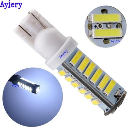 AYJERY !! 100PCS T10 W5W 7020 7014 20 SMD W5W 20Led Reading Light 12V DC Indicator Lamp Car Automotive Led Interior Door Light