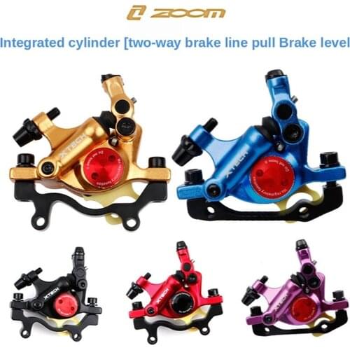 Line Pull Oil Pressure Disc Brake Clip V Brake Hydraulic Brakes ZOOM HB100 Clip Mountain Bike Oil Pressure Brake Folding