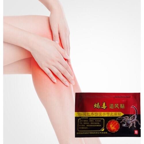 Chinese Medicine Joint/Foot/Back Pain Relief Patch 24pcs Scorpion Venom Far infrared therapy Analgesic Plasters Use For Muscle R