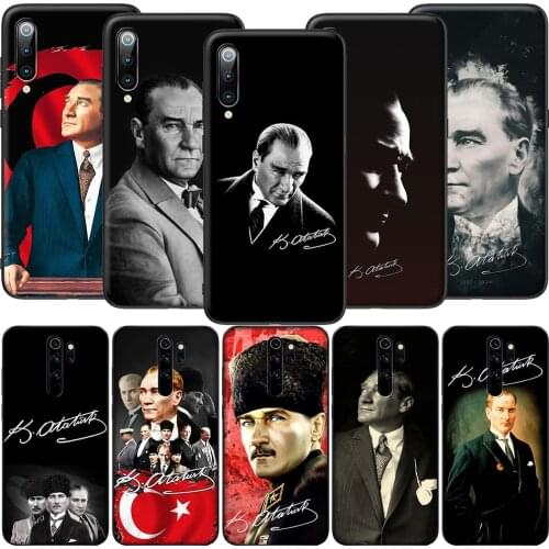 GX248 Turkey Mustafa Kemal Ataturk Soft Silicone Case for Redmi Note 4X 5 5A Prime 6 6A 7 7A 8 8A 8T 9 9A 9C 9S Pro Lite