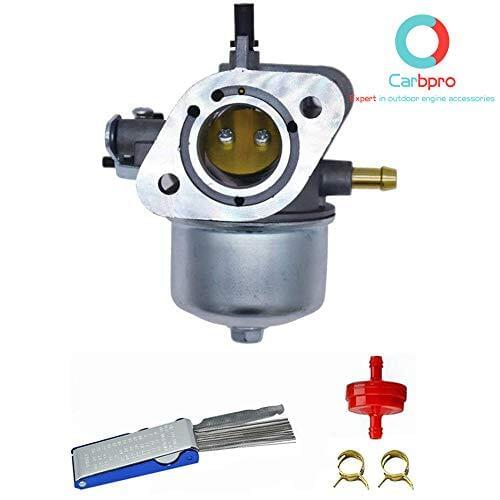 Carbpro New Carburetor for Kawasaki 15004-0823,15003-7047 FH430V Carb Fits Specific FS481V Recoil Start Models Also