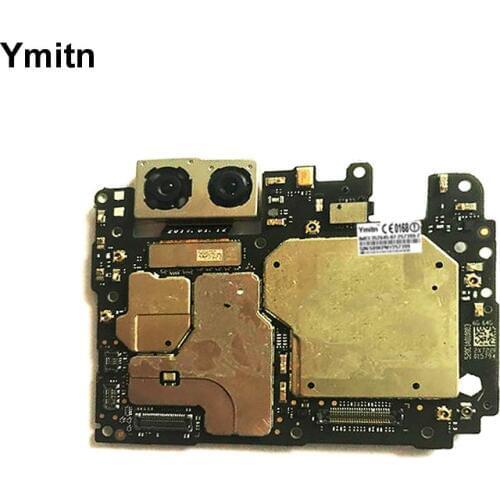 Ymitn Unlocked For Xiaomi 6 Mi 6 Mi6 M6 Electronic Panel Board Mainboard Motherboard Global ROM With Chips Circuits Flex Cable
