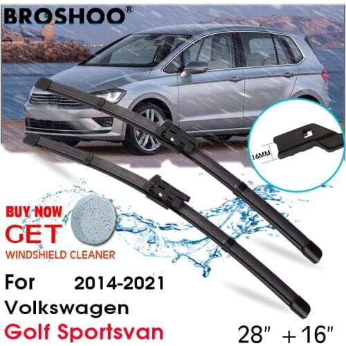 Car Wiper Blade Window Windscreen Windshield Wipers Blades Auto Accessories For Volkswagen Golf Sportsvan 28"+16" 2014-2021