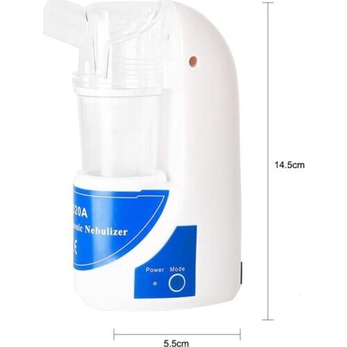 EU/US Home Health Care Ultrasonic Portable Asthma Atomizer Mini Nebulizer Children Adults Care Handheld Airway Inhale Humidifier