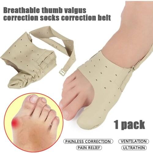 1Pair Toe Separator Hallux Valgus Splint Pedicure Tool Bunion Corrector Feet Care Bone Thumb Straightener Pedicure Orthosis