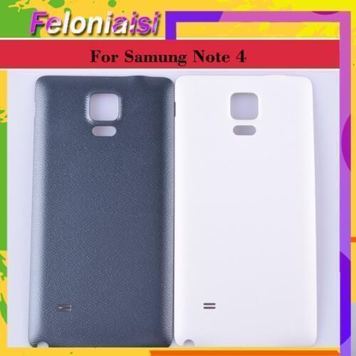 10Pcs/lot For Samsung Galaxy Note 4 Note4 N910 N910F N910V N910C N910P Housing Battery Door Rear Back Cover Case Chassis Shell