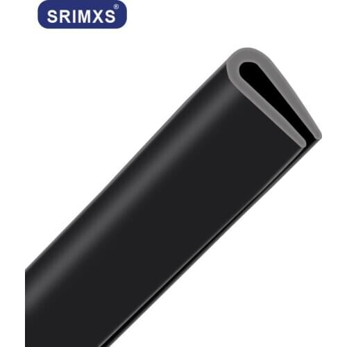 2-8Meters Car Door Seal Rubber Strip Anti-dust Car Soundproofing U Type Automobile Seal for Auto Seals Styling