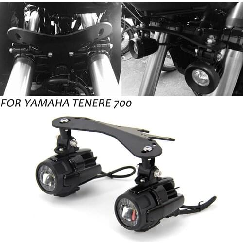 2019 2020 Motorcycle Fog Lights Auxiliary Light Bracket Driving Lamp For YAMAHA Tenere 700 T700 XTZ 700
