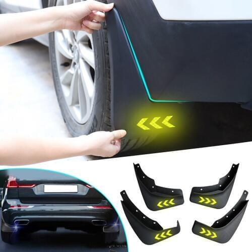 4pcs Car Mud Flaps For Volvo XC60 2018 Front Rear Fender Flares Splash Guards Mudguards Mudflaps