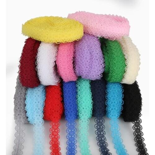 5yards/bag Width 15mm No Bombshell Lace DIY Embroidered Trim Fabric For Sewing Wedding Birthday Party Decoration Accessories