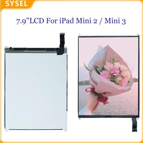 7.9'' For iPad Mini 2 Lcd A1489 A1490 For Ipad Mini 3 Lcd A1599 A1600 A1601 LCD Display Screen Monitor Module Replacement