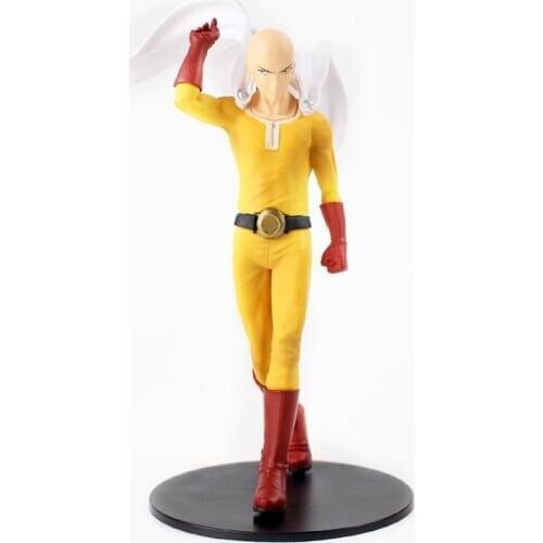 7" 20cm Anime One Punch Man DXF Premium Saitama PVC Action Figure Collectible Model Toy Doll Xmas Gift for Children