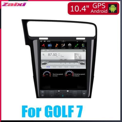 TBBCTEE Android Car Multimedia GPS For Volkswagen VW GOLF 7 2013~2019 Radio vertical screen tesla screen Radio Video USB DAB