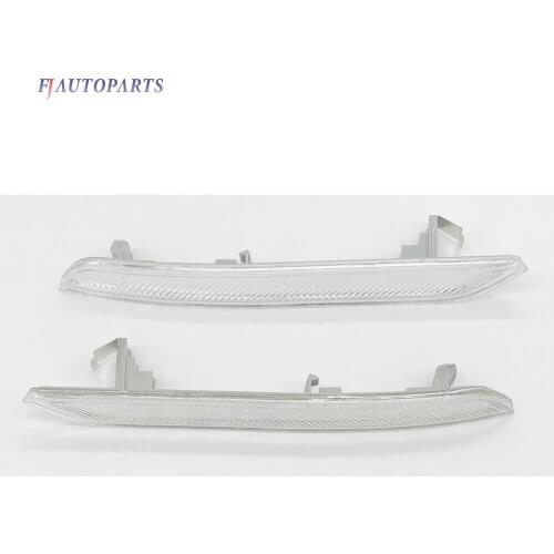 For BMW X6 E71 E72 2008-2014 Clear White Side Marker Reflector Left Right 63147187087 63147187088