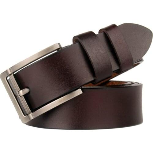 Mens Extra Long Belt Overweight Man Leisure Pin Buckle 150cm Belt Fat Mens Cowhide Lengthened Pant Belt