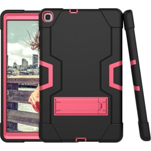 Para Samsung Galaxy Tab A 10.1, 2019, T510, T515, SM-T510, funda de tableta de silicona antigolpes y a prueba de golpes