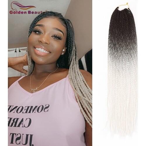 Golden Beauty Senegalese Twists