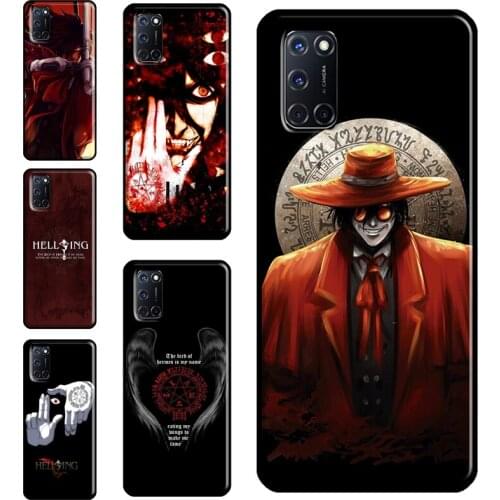 Hellsing Alucard Case For OPPO A52 A72 A92 A83 A91 A93 A15 A3S A5S A1K F7 Reno2 Z A31 A53 A5 A9 2020 Cover