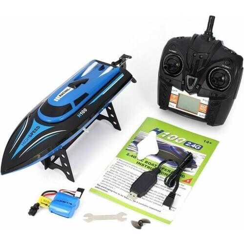 Remote Control Boat Speed Racing High Speed Water Cooled RC Speedboat Toy Ship Model Educational Childrens Toys