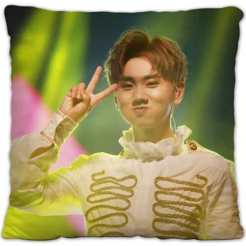 I Am A Singer-songwriter Wang Sulong Pillowcase Pretty Scholar Yu Lexuan Same Paragraph Star Photo Poster Cushion Cover Souvenir