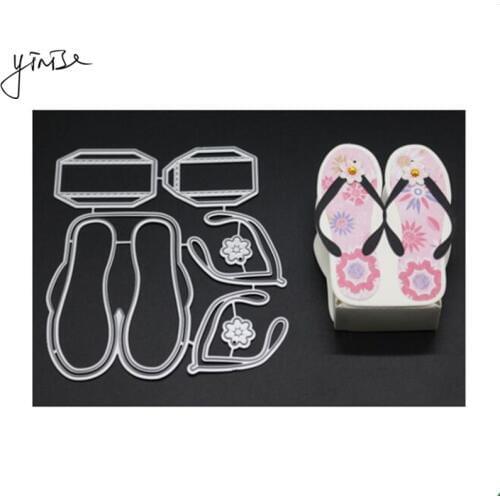 Scrapbook SHOES Metal Cutting Dies For Scrapbooking Stencils DIY Album Cards Decoration Embossing Folder CRAFT Die Cuts Cutter